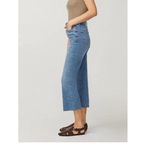 Warp + Weft jeans PSP  Palm Springs Crop Bootcut size 2/26 - Picture 1 of 12